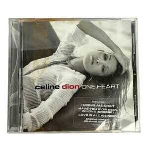 Celine Dion One Heart CD Album 2003 Special Edition Includes 20-Page Booklet Pop